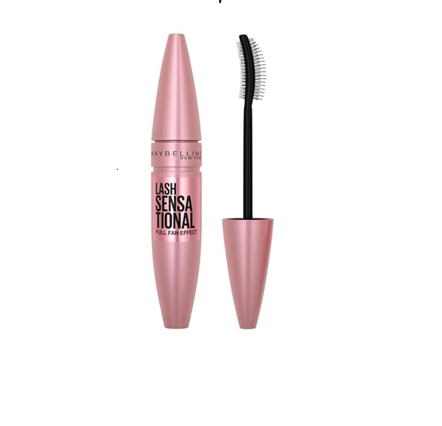 Maybelline New York, Volume Mascara, Lash Sensational, Colour: Very Black, 9.5 mL