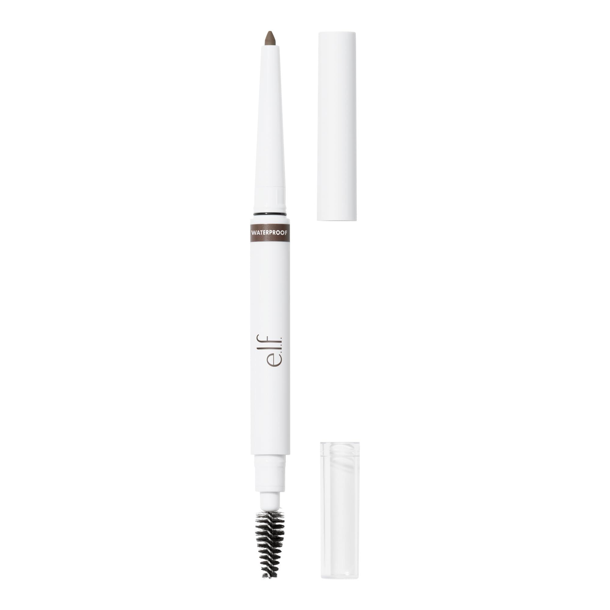 e.l.f. Instant Lift Waterproof Brow Pencil, Long-Lasting Eyebrow Pencil For Grooming & Shaping Brows, Vegan & Cruelty-Free, Deep Brown